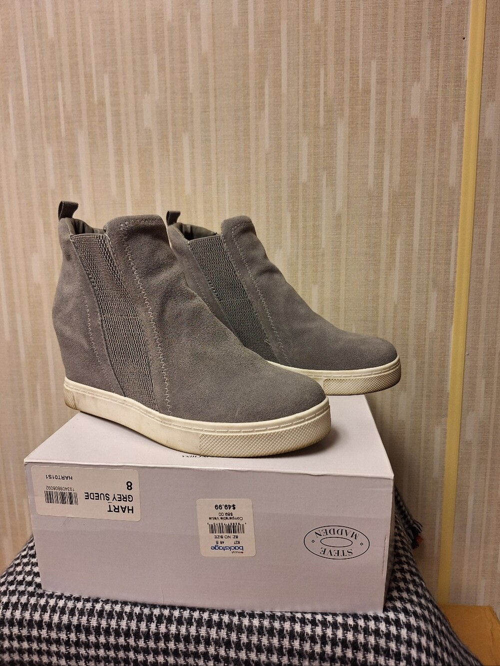 Steve Madden Wedge Sneakers - 8
